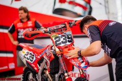 Möggers , 190622 , ADAC MX Masters

Im Bild: Die Maschine von Lion Florian ( Deutschland / Honda / KMP Honda Racing ) beim ADAC MX Masters

Foto: Steve Bauerschmidt