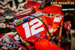 Bielstein , 180623 , ADAC MX Masters

Im Bild: Die Maschine von Maximilian Nagl ( Deutschland / Honda / KMP Honda Racing powered by Krettek ) beim ADAC MX Masters

Foto: Steve Bauerschmidt