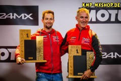 Dreetz , 011023 , ADAC MX Masters

Im Bild: Maximilian Nagl ( Deutschland / Honda / KMP Honda Racing powered by Krettek ) beim ADAC MX Masters mit Alexander Karg, Teamchef KMP-Honda-Racing

Foto: Steve Bauerschmidt