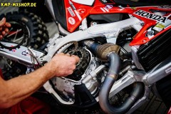 Holzgerlingen , 210924 , ADAC MX MastersIm Bild: Die Maschine von Maximilian Nagl ( Deutschland / Honda / KMP Honda Racing powered by Krettek ) beim ADAC MX MastersFoto: Steve Bauerschmidt